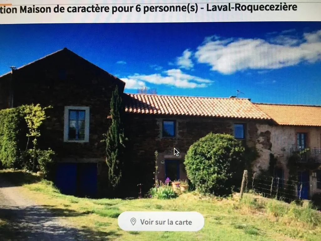 La Maison Bleue Canelle Laval-Roqueceziere France